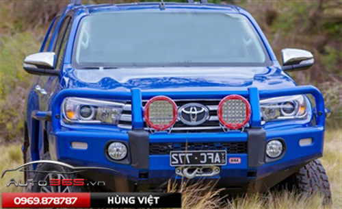 CẢN BẢO VỆ TRƯỚC BULL BAR CHO XE HILUX 2015